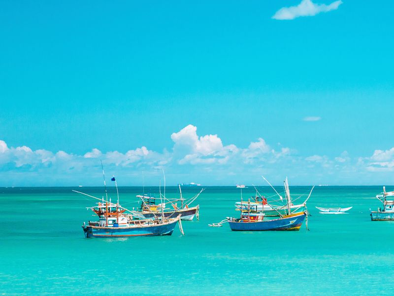 Meer in Sri Lanka