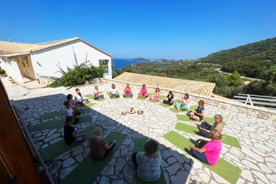 Shamana Yoga Retreats im Hotel Agia Paraskevi Griechenland